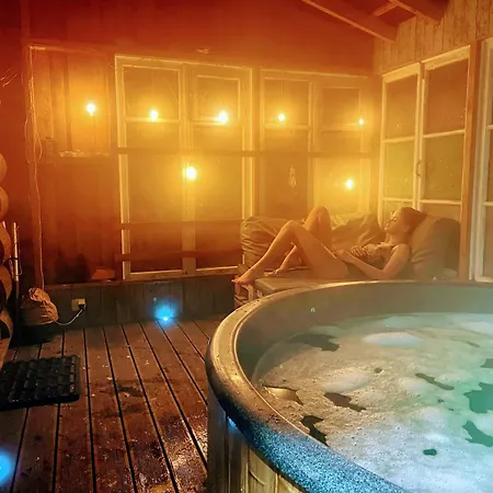 Eco With A Hot Tub And Sauna Holiday home Parnu