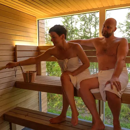 Eco With A Hot Tub And Sauna Casa de Férias