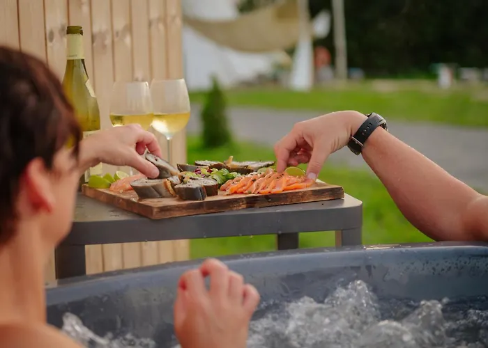 Eco With A Hot Tub And Sauna Holiday home *