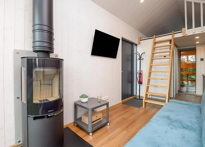 Feriehus Eco With A Hot Tub And Sauna Pärnu