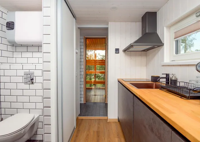 Eco With A Hot Tub And Sauna Feriehus *