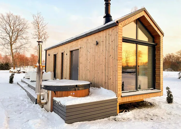 Eco With A Hot Tub And Sauna Parnu